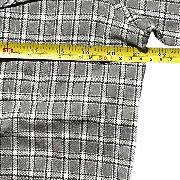Craghoppers Men's Kiwi LS Check Flannel Shirt Small Gray - Picture 8 of 10